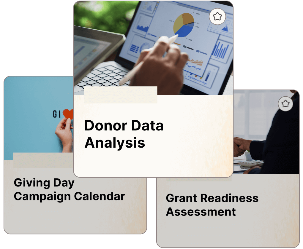Fundraising project templates on Catchafire Fundraising project templates on Catchafire