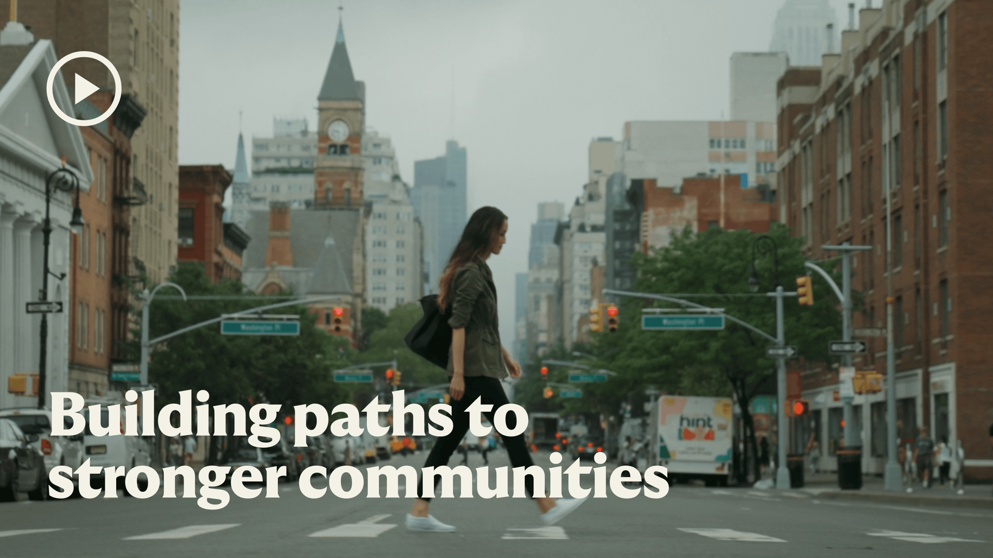 Building paths to stronger communities