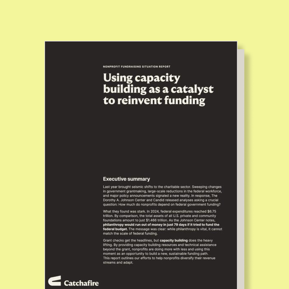 Using capacity building as a catalyst to reinvent funding (1)